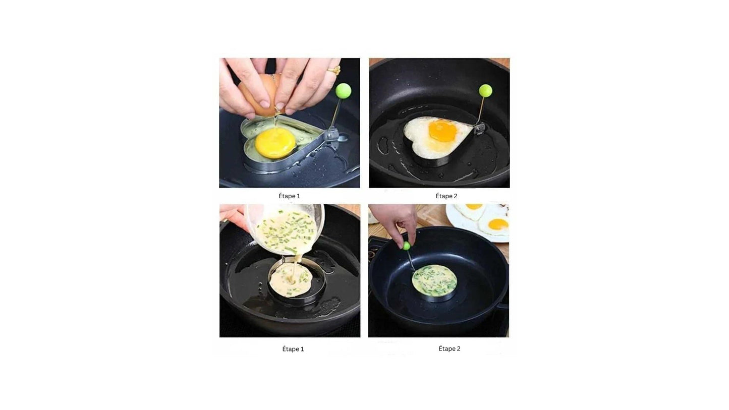 EggShaper™- Emporte pièces pour oeufs - Ma cuisine chic