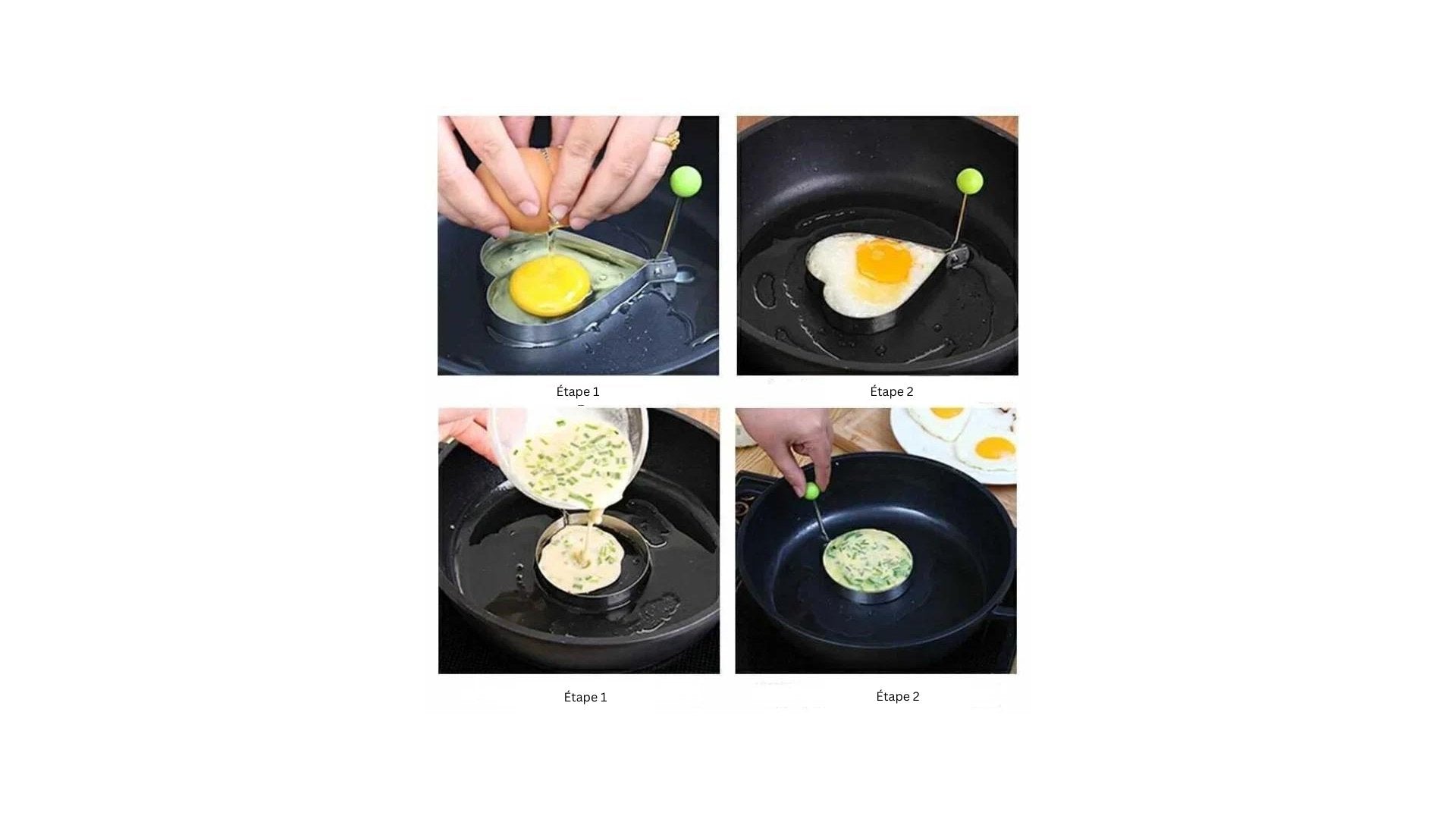 EggShaper™- Emporte pièces pour oeufs - Ma cuisine chic