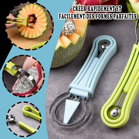 FruityFlex™ - Trancheuse 4 en 1 - Ma cuisine chic